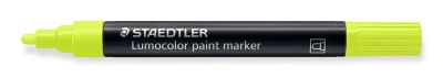Маркер Staedtler Lumocolor Paint 349, акрилен, НЕОНЖЪЛТ