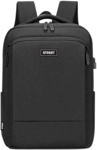 Бизнес раница Street Elite, 46x32x17 cm, BLACK