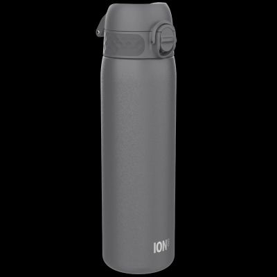 Бутилка за вода Ion8 Core, метална, 600 ml, сив
