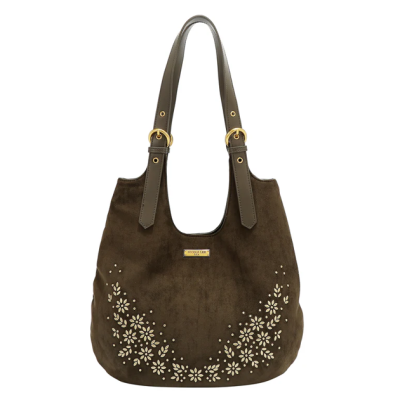 Чанта Nicole Lee, 33x14.6x29.2 cm, тъмнозелена