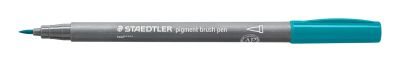 Флумастер Staedtler Pigment Brush 371, СИНЬОЗЕЛ