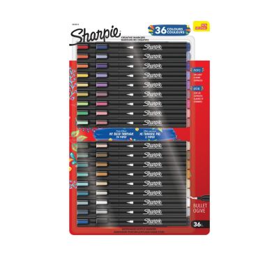 Комплект маркери Sharpie Acrylic Bullet 2.5mm, 36 цвята