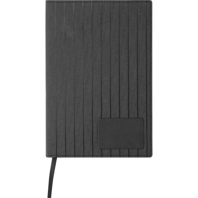 Бележник А5, PU корица, 96 страници, ЧЕРЕН