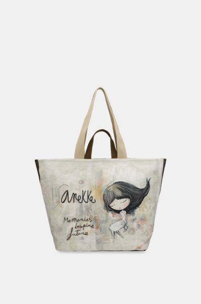 Плажна чанта Anekke Memories, 49x36x7 cm