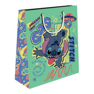 Подаръчна торбичка License L, 26x12x32cm, Lilo&Stitch
