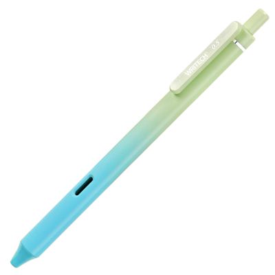 Гел химикалка Writech Gradient, зелена/синя