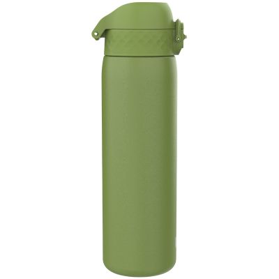 Бутилка за вода Ion8 SE, метална, 600ml, КАКИ