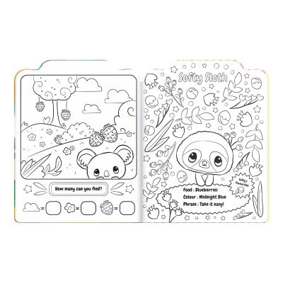 Книжка Bangoberry Colouring and Activity, By Day