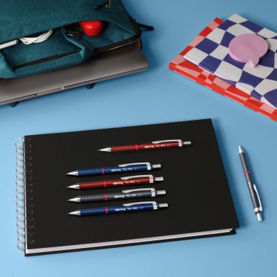 Автоматичен молив Rotring Tikky Retro, 0.7mm, сив