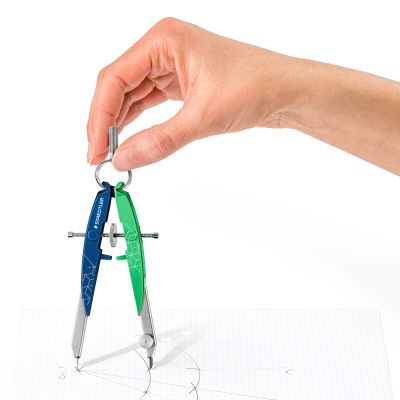 Пергел Staedtler Mars, 125 AE,  СИН/ЗЕЛЕН