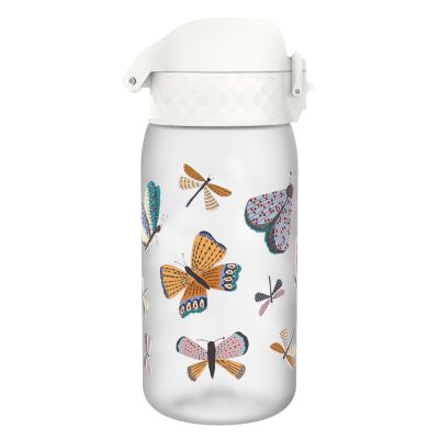 Бутилка за вода Ion8 Print, Recyclon, 350 ml, пеперуди