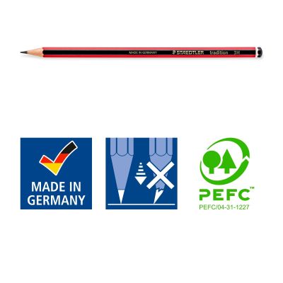 Молив Staedtler Tradition 110, 3H