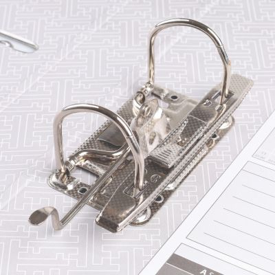 Класьор Basic 7.5cm, метален кант, син