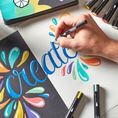 Маркер Sharpie Acrylic Brush, ЛИЛАВ