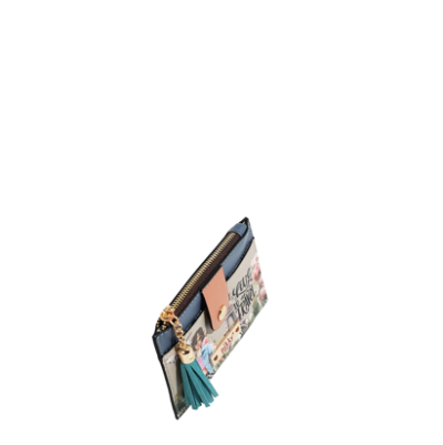 Калъф за карти Nikky 13.3х8.9х1.3cm,Live to travel
