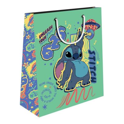 Подаръчна торбичка License L, 26x12x32cm, Lilo&Stitch