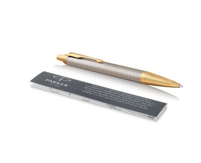 Химикалка Parker Royal IM Prem Warm Silver GT, с кутия