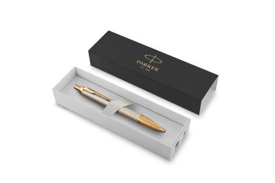 Химикалка Parker Royal IM Prem Warm Silver GT, с кутия