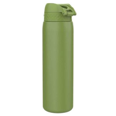 Бутилка за вода Ion8 SE, метална, 1200ml, КАКИ