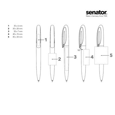 Химикалка Senator Skeye Bio 3290, натурален