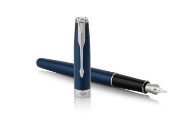 Писалка Parker Royal Sonnet Lacquer, синя CT, М
