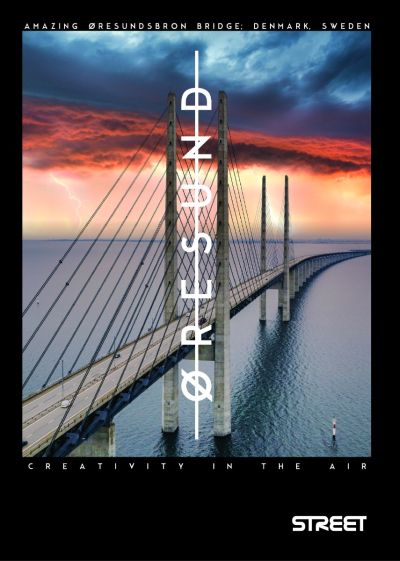 Тетрадка Street, А4, бели листа, 50 л, Bridge