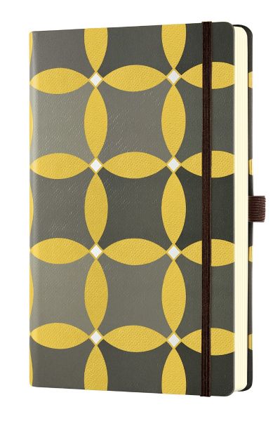 Бележник Castelli Oro, 13x21cm, линиран, Circles