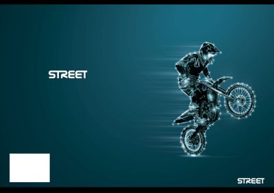 Тетрадка О+, А5, 20 л, големи квадратчета, телчета,2024,момче