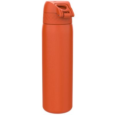 Бутилка за вода Ion8 SE, метална, 600ml, ТОРАНЖЕВ