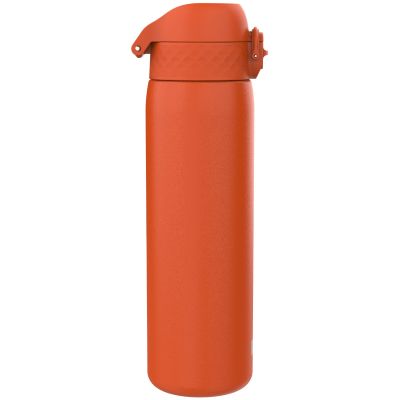 Бутилка за вода Ion8 SE, метална, 600ml, ТОРАНЖЕВ