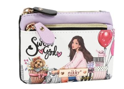 Портмоне Nikky 12.7х9.5х1.9cm, SWEET GIRL