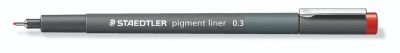 Тънкописец Staedtler Pigment Liner 308, 0.5,червен