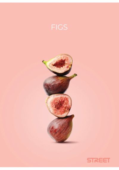 Тетрадка с телчета А5, 60 листа, широки редове, БГ, Fruits