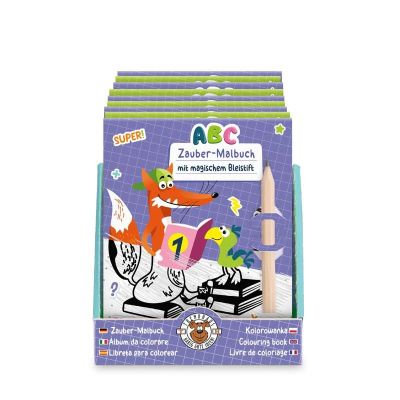 Вълшебна книжка за оцветяване с молив Trendhaus ABC