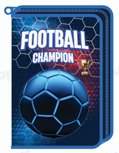Несесер Octopus, 1 цип, 2 прегради, пълен, Football Champ