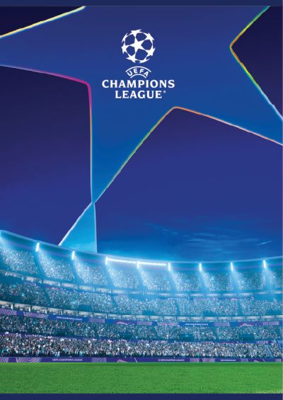 Тетрадка, А4, квадратчета, 54л, UEFA