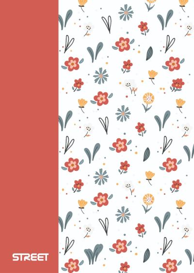 Тетрадка с телчета А5, 60л, PP, ШР, БГ, Blossom