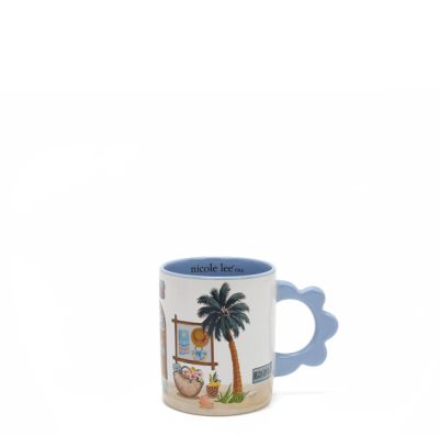 Керамична чаша Nicole Lee, 500ml, Sun&Sand