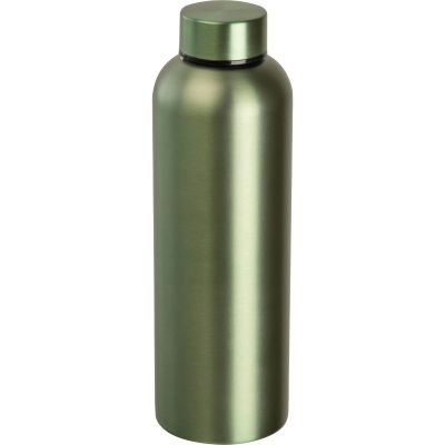 Метална бутилка за вода, 700ml, зелена