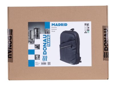 Раница за лаптоп 15,6" Donau Travel Madrid, черна