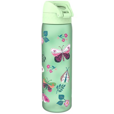 Бутилка за вода Ion8 Print, Recyclon, 500 ml, пеперуди 2