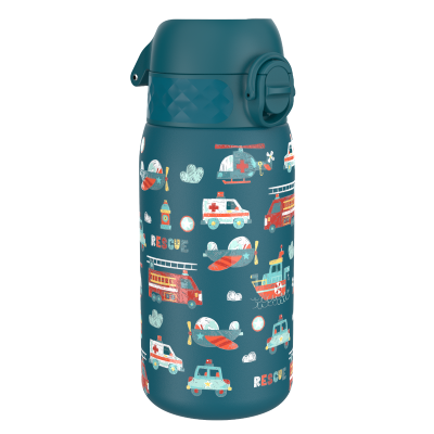 Бутилка за вода Ion8 Print, метална, 400ml, ПРЕВОЗНИ СРЕДСТВА