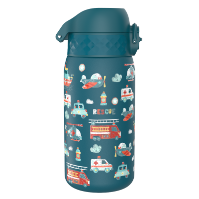 Бутилка за вода Ion8 Print, метална, 400ml, ПРЕВОЗНИ СРЕДСТВА