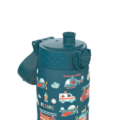 Бутилка за вода Ion8 Print, метална, 400ml, ПРЕВОЗНИ СРЕДСТВА