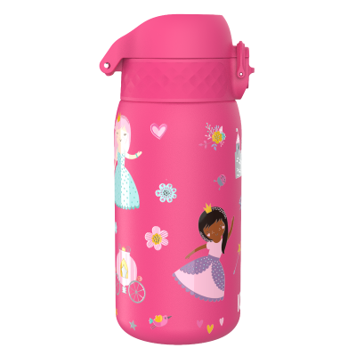 Бут. за вода Ion8 Print, метална, 400ml, Princess
