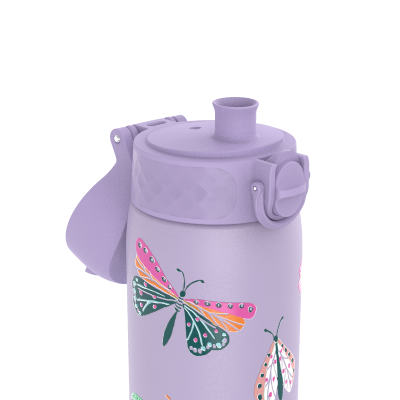 Термо бутилка за вода Ion8 Print, метална, 500ml, Butterfly