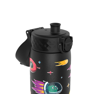 Бутилка за вода Ion8 Print, метална, 600ml, Space