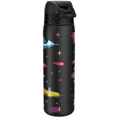 Бутилка за вода Ion8 Print, метална, 600ml, Space