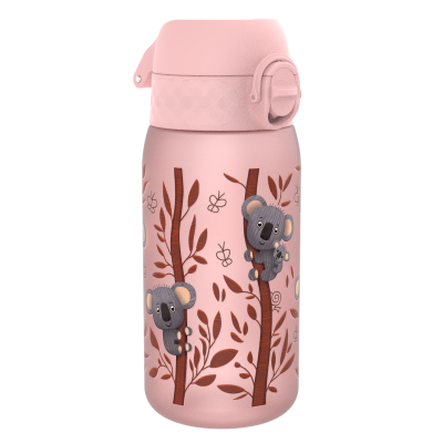 Бутилка за вода Ion8 Print, рециклирана пластмаса, 350ml, Koalas