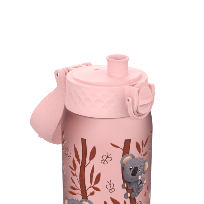 Бутилка за вода Ion8 Print, рециклирана пластмаса, 350ml, Koalas